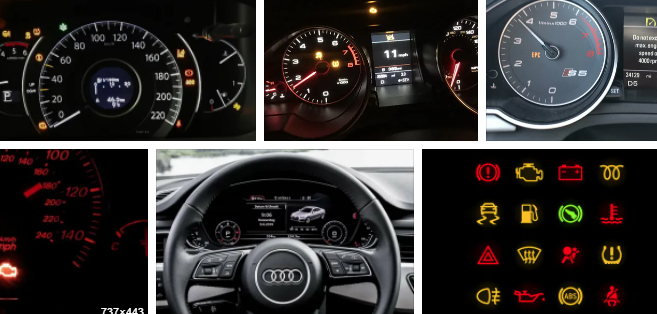 Audi Arıza Lambaları Anlamları